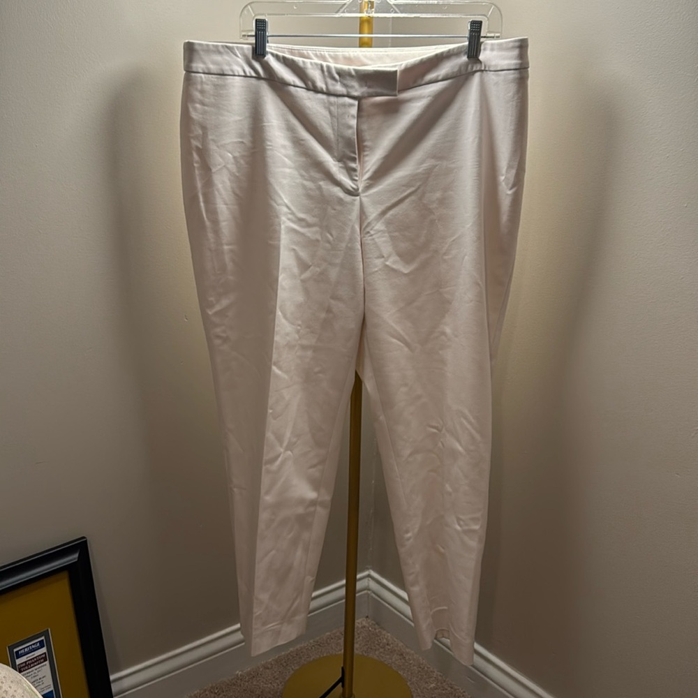 Women’s Anne Klein dress off-white pant petite size 16